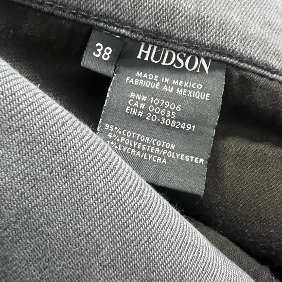 Hudson gray “The Blinder Biker” jeans size 38